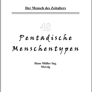 48 Menschentypen – Hans Müller, Neuauflage (Vorbestellung)