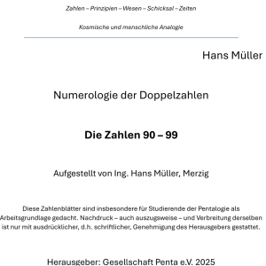 Numerologie der Doppelzahlen 80–99 – Hefte aus Altbestand