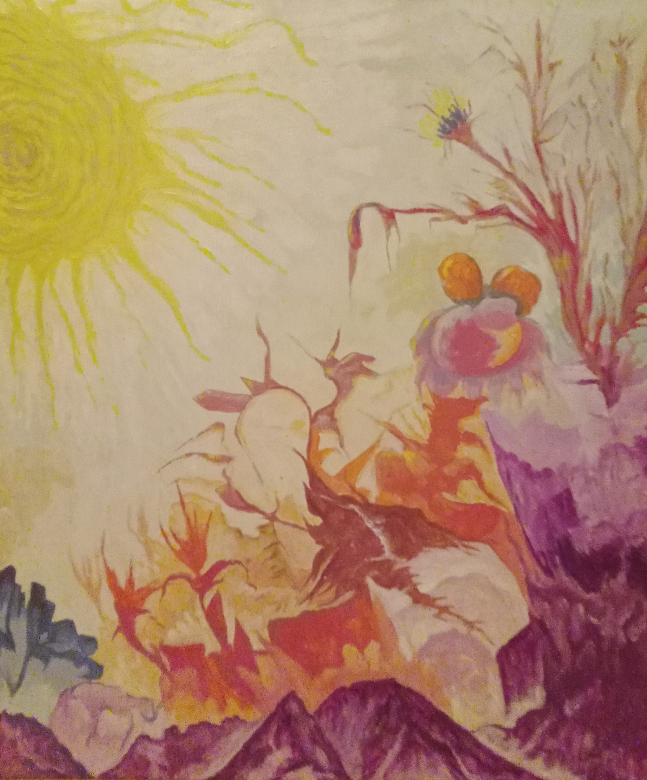 Kunstpostkarte „Die Sonne“ – Hans Müller