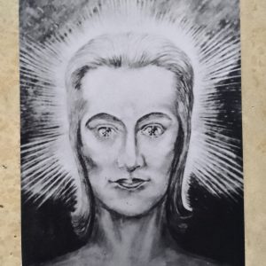 „Erweckter Geist“ – Fotoabzug von Hans Müller, matt, 12,5 × 18 cm